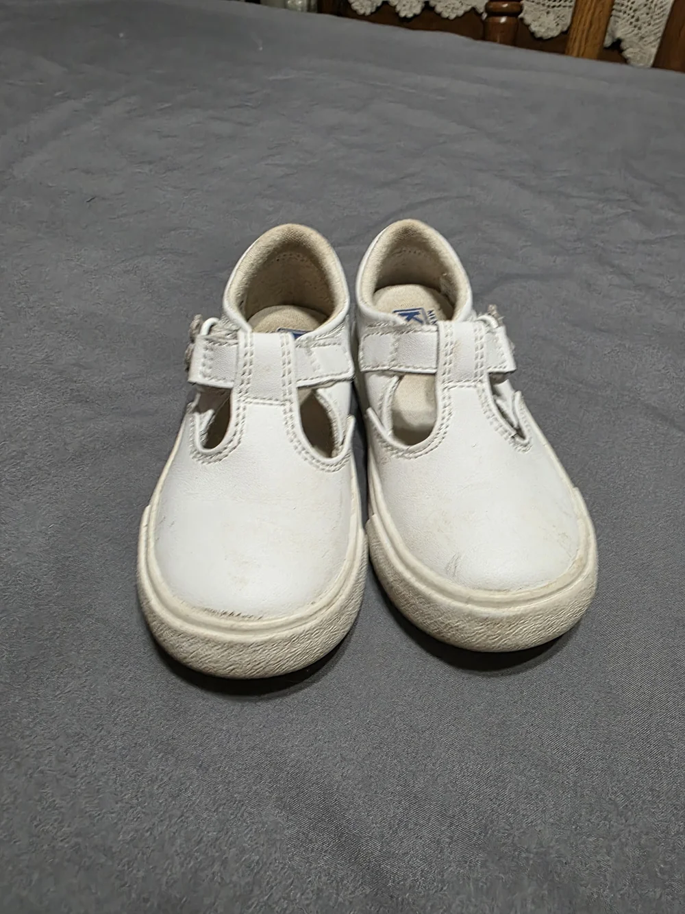 Keds white mary